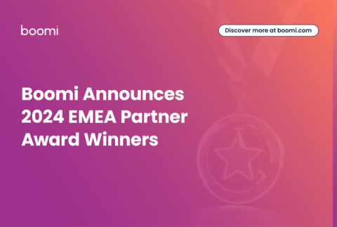 original Boomi Announces 2024 EMEA Partner Award Winners (Graphic: Business Wire)