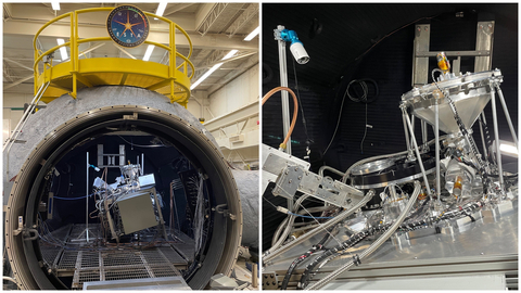 Sierra Space’s Carbothermal Oxygen Production Reactor successfully completed thermal vacuum testing at NASA’s Johnson Space Center in August. (PHOTO CREDIT: Sierra Space)