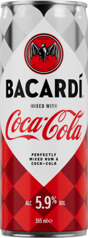 BACARD rum and Coca-Cola ready-to-drink (RTD) pre-mixed cocktail (Photo: Business Wire)