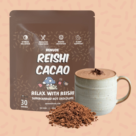 Renude, creator of the acclaimed Chagaccino, launches Reishi Cacao. (Photo: Renude)