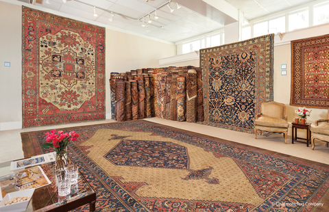 The private showroom at Claremont Rug Company. (Photo: Business Wire)