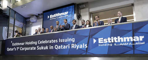 original Estithmar Holding Lists the First Corporate Sukuk in Qatari Riyals on London Stock Exchange (Photo: AETOSWire)