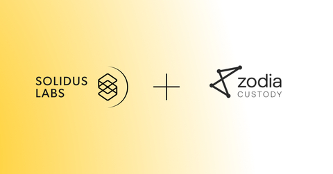 original Zodia Custody selects Solidus Labs to enhance crypto transaction monitoring capabilities (Photo: Business Wire)