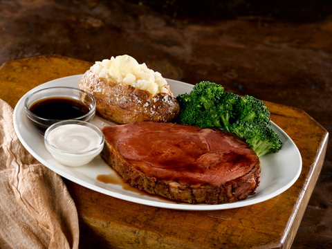 O'Charley's New Menu Options Include a Prime Rib Dinner that is Slow Roasted to Perfection! (Photo: Business Wire)