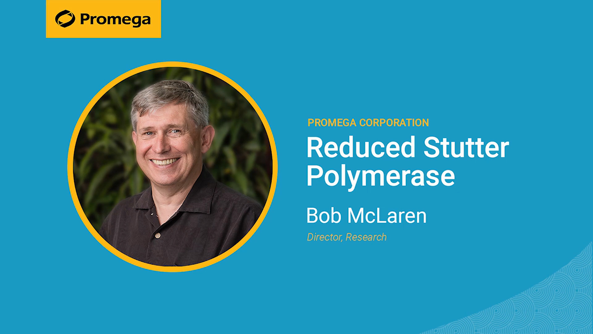 Director of Research Bob McLaren describes how the new reduced stutter polymerase dramatically simplifies mixed sample analysis in DNA forensics.