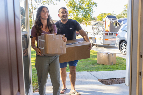 Local Corvias Property Management team members strive to provide a seamless transition for service members and their families. (Photo: Business Wire)