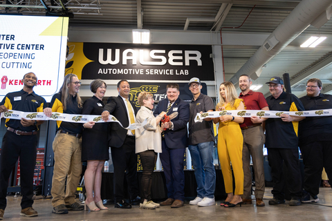 Ribbon-cutting ceremony at the new Walser Automotive Service Lab at WSU Tech. This renovated facility will train the next generation of technicians, addressing the national shortage. Walser and WSU Tech partners celebrate this milestone in workforce development. (Photo: Business Wire)