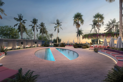 Andaz Miami Beach Elevate Pool Deck Event Rendering (Photo: Business Wire)