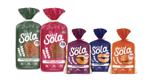 The Sola Company Launches Five of its Best-Selling Breads and Bagels at Whole Foods Market Stores (Photo: Business Wire)