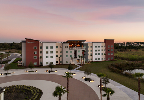 Peachtree Group announced the launch of its fifth hotel property structured as a Delaware Statutory Trust (DST) following the completed acquisition of the 128-key Residence Inn Tampa Wesley Chapel (pictured). (Photo: Business Wire)