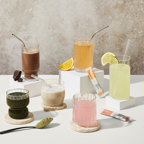 Factor Form offers a range of delicious, convenient and nutritional solutions, including Daily Greens, Whey Protein Powder and Hydration Boost. (Photo: Business Wire)