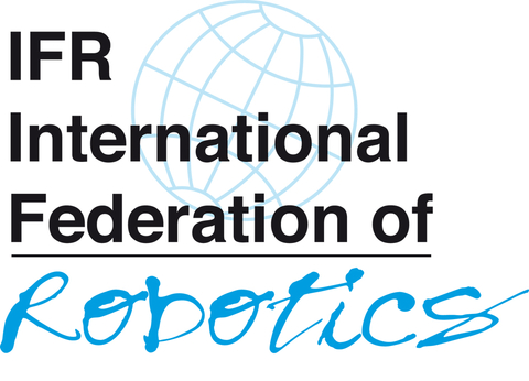 The International Federation of Robotics Logo