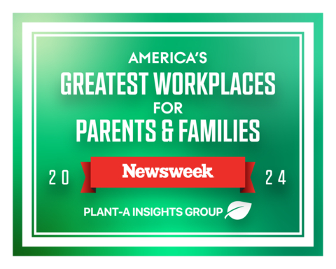 C Spire Named to Newsweek's America's Greatest Workplaces for Parents & Families (Graphic: Business Wire)