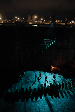 Shadowdock in Thompson Dry Dock, Belfast, as part of Belfast 2024. Pic Studio Kin