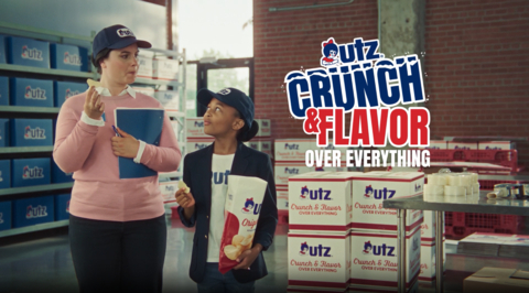 original Utz® launches a new advertising campaign that puts the spotlight on its signature crunch and flavors. Source: Utz Brands, Inc.
