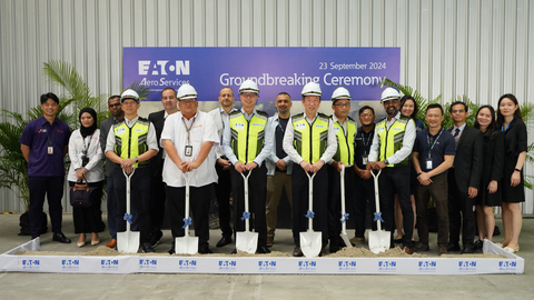 Groundbreaking of EAS's new facility in Malaysia  </div> <p>The new logo represents the branding of the joint venture as 