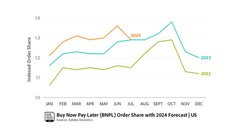 Buy Now Pay Later Share (Graphic: Business Wire)