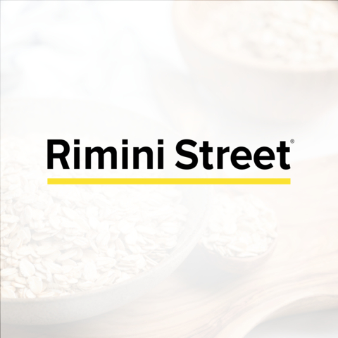 Standard Foods與Rimini Street攜手合作，資助人工智慧驅動的預測性資料分析專案 (圖示：Rimini Street)