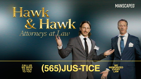 In an alternate twist of fate, Hawk & Hawk would be your legal dream team. (Graphic: Business Wire)