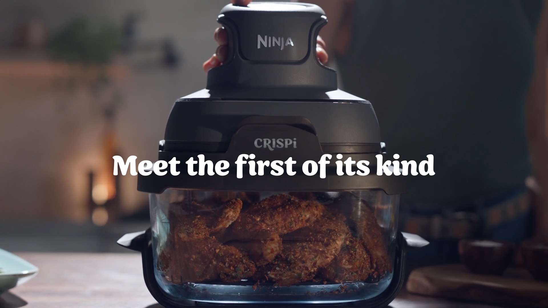 SharkNinja announces the Ninja CRISPi, the power of a full-sized air fryer now in a portable cooking system.