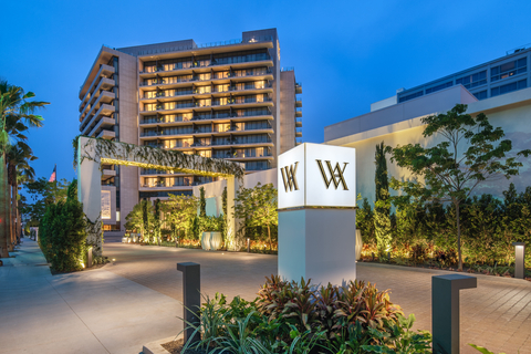 Epic Cleantec's innovative water reuse system recycles water from The Waldorf Astoria Beverly Hills, repurposing it for sustainable irrigation across the property’s green spaces. (Photo: Business Wire)