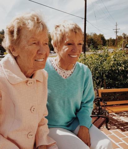 Barbara Corcoran and her late mother, Florence Corcoran (Photo: Business Wire)