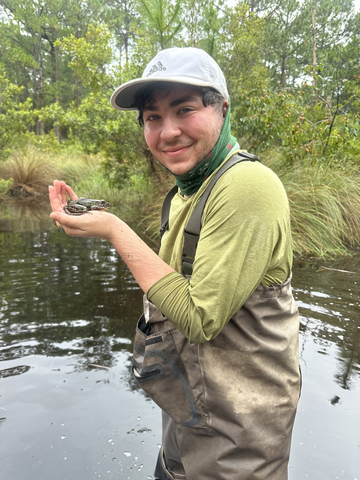 Zach Gordon is Georgia Southern's 2024 Yamaha Rightwaters Conservation Scholarship recipient. (Photo: Business Wire)