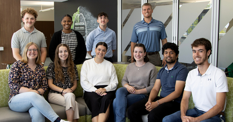 The 2024 summer internship class at Grange Insurance (Photo: Business Wire)