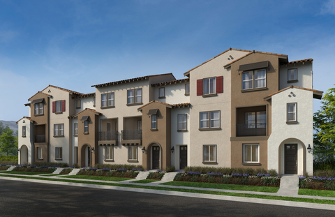 KB Home announces a rare opportunity to own a new townhome in a prime Anaheim, California location. (Photo: Business Wire)