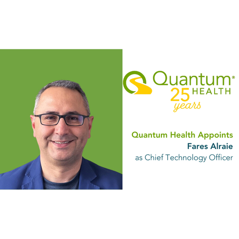 Quantum Health appoints Fares Alraie as the company's new Chief Technology Officer. (Photo: Business Wire)