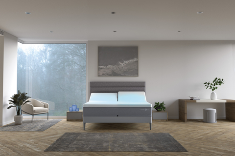 Today, Sleep Number, the sleep wellness technology leader, launched the new ClimateCool™ smart bed: the only smart bed that actively cools and effortlessly adjusts to both sleepers – ideal for couples with different sleep needs and preferences. (Photo: Business Wire)