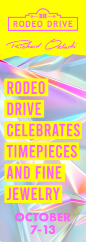 Rodeo Drive Celebrates Timepieces and Fine Jewelry, October 7-13, 2024 (Graphic: Business Wire)