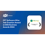  FPT Software vince il premio per la creazione di posti di lavoro agli ESGBusiness Awards 2024