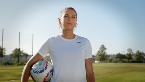 U.S. women’s soccer star Alex Morgan teams up with Nourish in their new streaming TV campaign. (Photo: Business Wire)