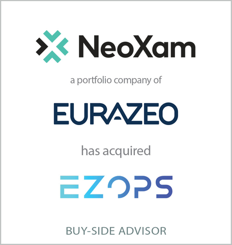 D.A. Davidson & Co. announced today that it has served as exclusive buy-side financial advisor to NeoXam on its acquisition of EZOPS. (Graphic: Business Wire)