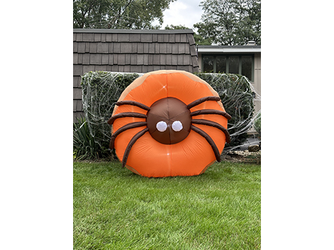 Dunkin’s 6-foot Inflatable Spider Donut (Photo: Business Wire)