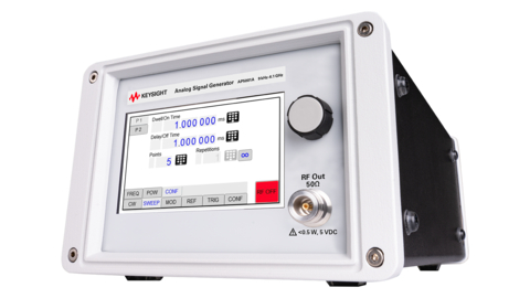 Keysight has expanded its signal generator portfolio with the addition of new portable RF and microwave analog signal generators. (Photo: Business Wire)