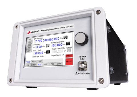 Keysight has expanded its signal generator portfolio with the addition of new portable RF and microwave analog signal generators. (Photo: Business Wire)