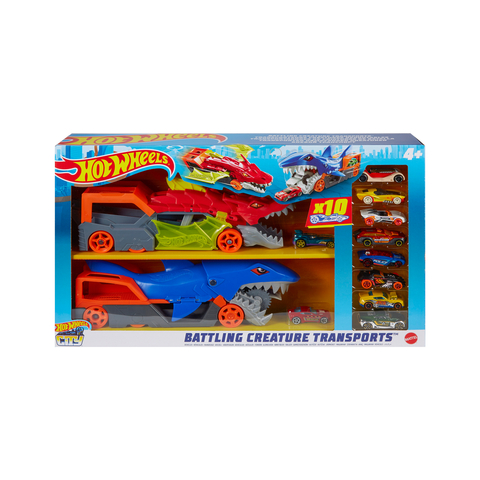 Hot Wheels Battling Creature Transports Vehicles Playset (Photo: Business Wire)