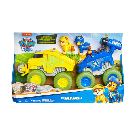 PAW Patrol Chase & Rubble Rescue Wheels with Rescue Tools and Collectible Action Figures (Photo: Business Wire)