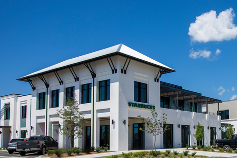 Starbucks opens at Watersound Town Center. (Photo: Business Wire)