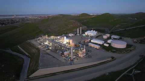 Keller Canyon Landfill Gas-to-Energy (LFGTE) to Renewable Natural Gas (RNG) plant in CA. (Photo: Business Wire)