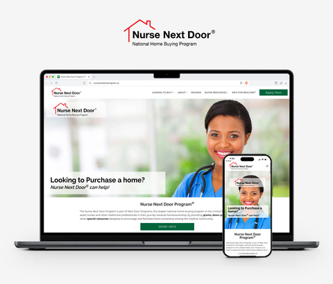 Nurse Next Door Programs Newly Enhanced 4th Gen Website. (Graphic: Business Wire)