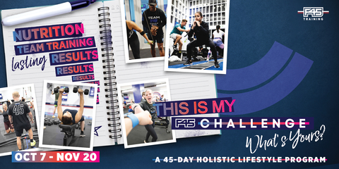 Starting October 7, F45 will host its final F45 Challenge of the year in studios nationwide, educating members and communities on the importance of health & fitness in cancer prevention as diagnosis rates reach record highs. (Photo: Business Wire)