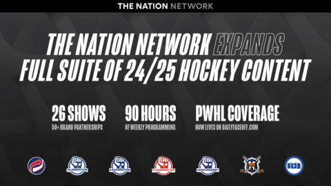 The Nation Network Announces 2024-25 Hockey Programming (Graphic: Business Wire)