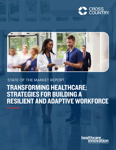 thumbnail Healthcare providers are facing unprecedented staffing challenges, and technology offers a way forward. Cross Country Healthcare's new survey, Transforming Healthcare: Strategies for Building a Resilient Workforce, reveals how digital solutions are shaping the future of staffing. (Graphic: Business Wire)