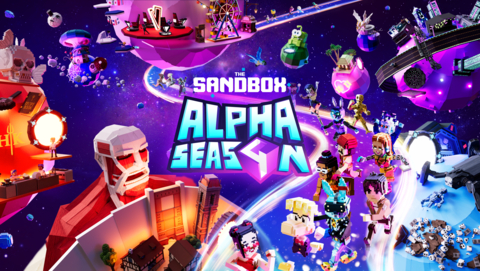 Alpha Season 4 in The Sandbox will feature 40 brands across an intergalactic journey. (Graphic: Business Wire)