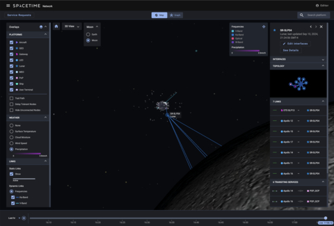 Spacetime’s AI-driven orchestration enables it to select optimal network topologies from a multiverse of possible configurations, ensuring real-time adaptation as conditions change. (Photo: Business Wire)