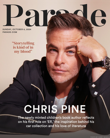 Chris Pine: Actor, Author on Cover of Parade (Photo: Business Wire)