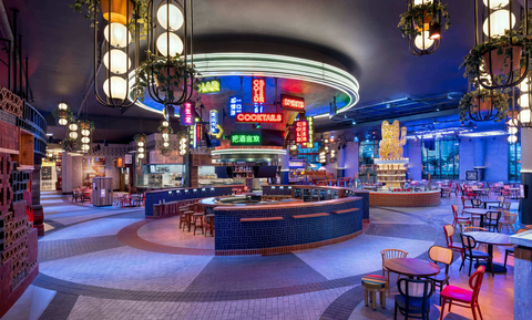 Famous Foods Street Eats at Resorts World Las Vegas. The only destination in the country with the most Michelin Plate and Bib Gourmand recognized concepts under one roof. (Photo: Business Wire)